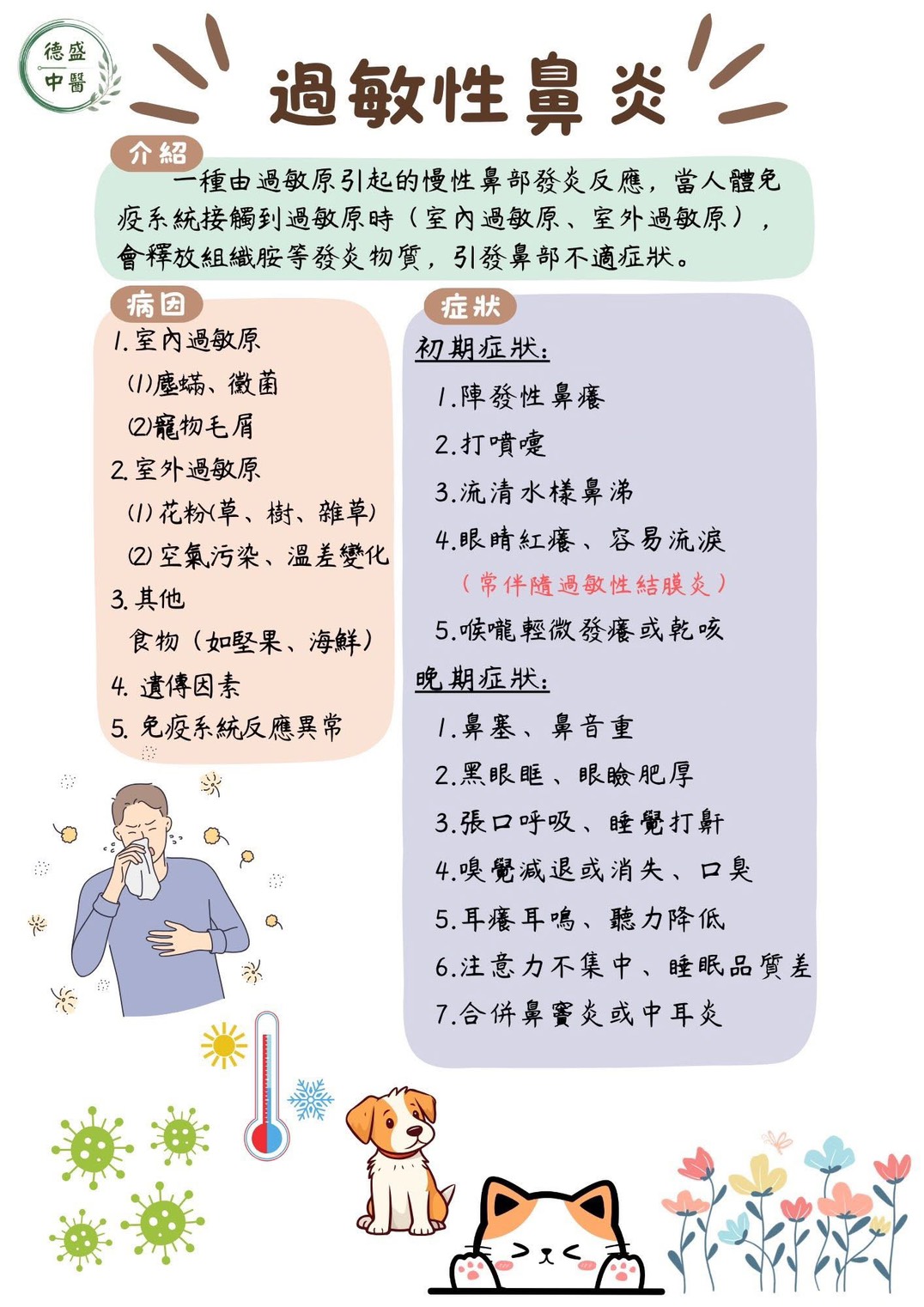 楠梓過敏性鼻炎中醫