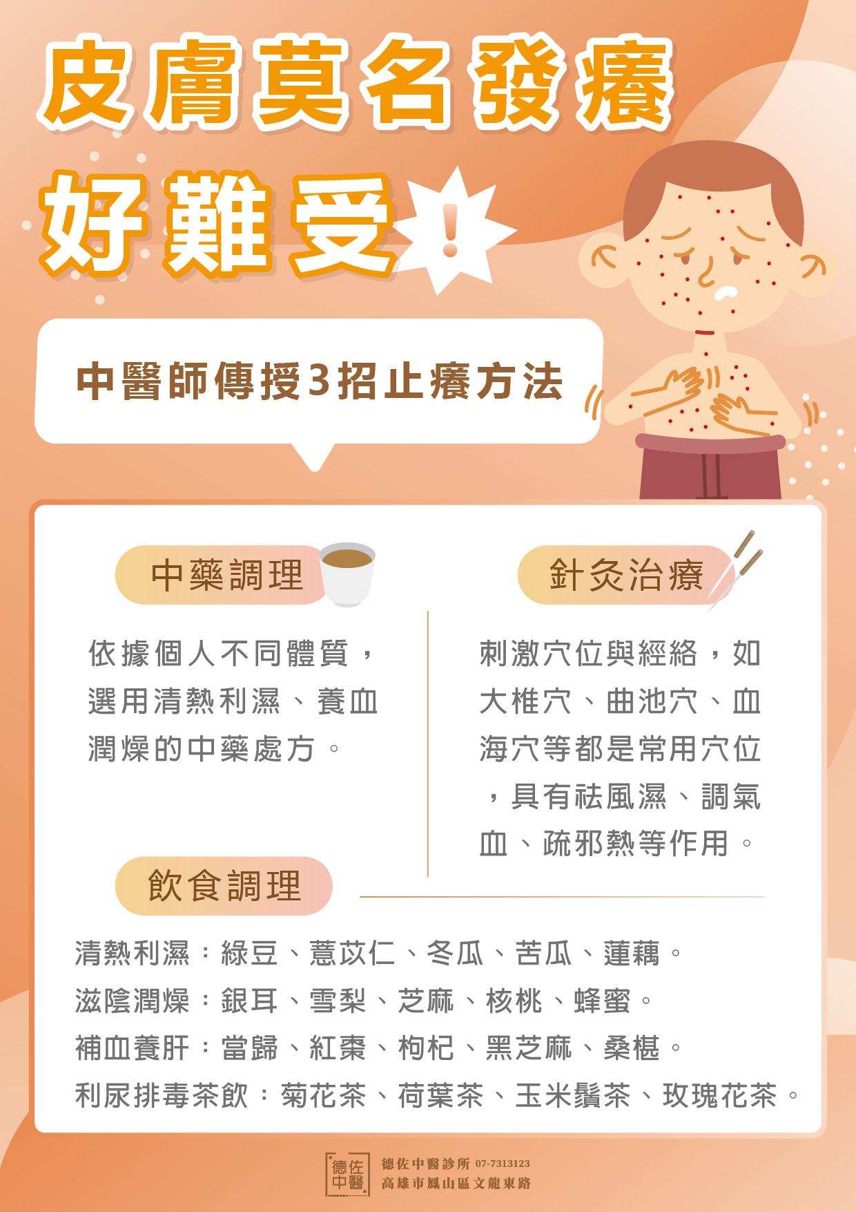 鳳山皮膚中醫推薦