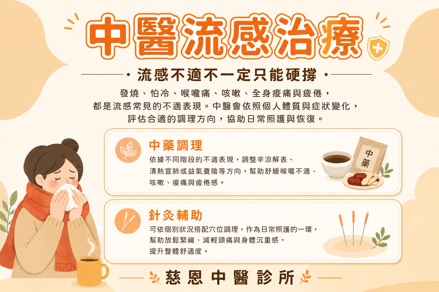 苗栗流感治療