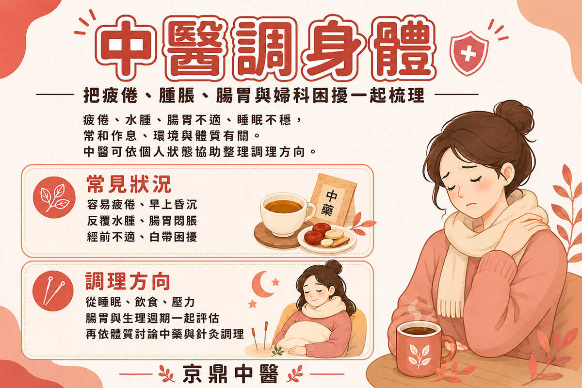 苗栗中醫調身體