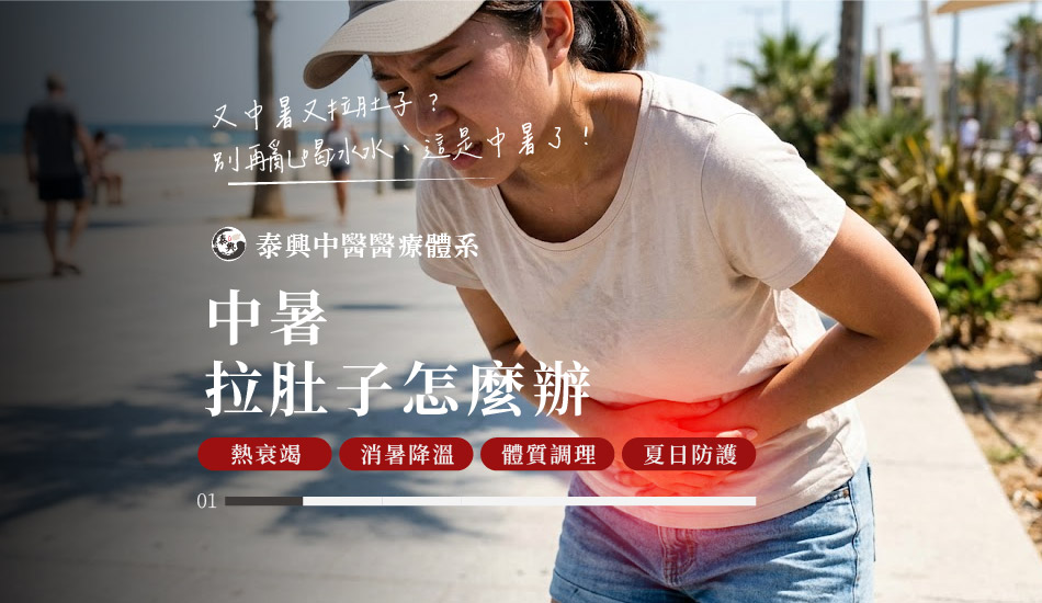 中暑拉肚子怎麼辦