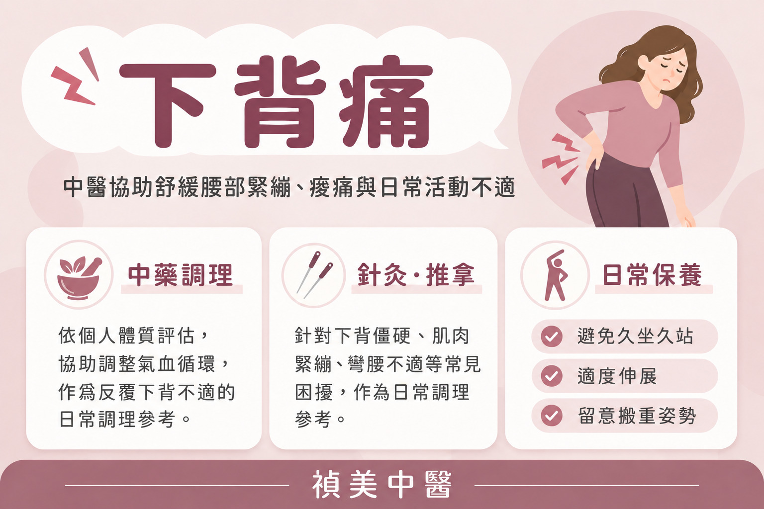 台北下背痛治療