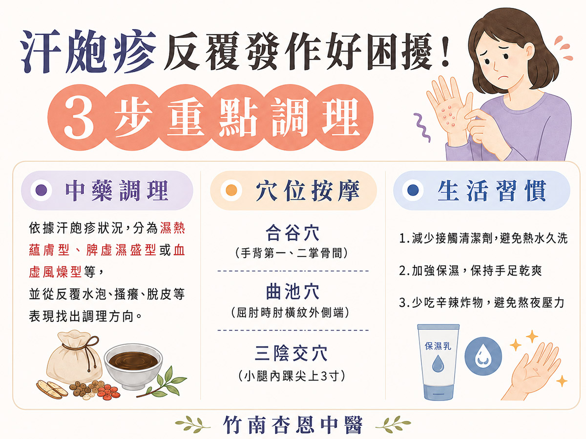 新竹汗皰疹治療
